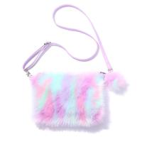 Kids Unicorn Coin Purse Plush Crossbody Bag Cartoon Animals Shoulder Messenger Bag Kids Girls Keys Purse Mini Handbags