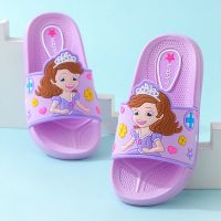 The new 2020 children slippers xia han edition cute cartoon girls indoor antiskid baby soft bottom cool slippers that occupy the home