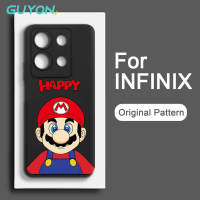 Guyon 30i Infinix Note 30 Pro เคสนิ่ม30 Play NFC ดีไซน์ดั้งเดิมลวดลายมาริโอซิลิโคนเหลวกันกระแทก