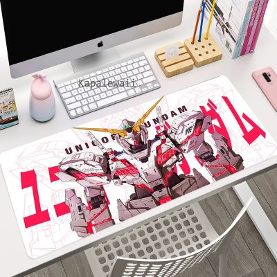 Gundam Mouse Pad Anime Gaming Accessories Carpet PC Gamer Completo Computer Rug Mouse Pad Keyboard Desk Mat Large CS GO Mousepad