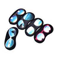 【cw】 Pring Glasses Relax Eye Mask Shade Cover Blindfolds Eyepatch Shield Travel Sleeping Aid Color Random ！