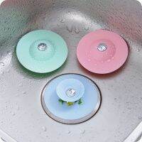 ✐Kitchen sink stopper bathroom sink sewer deodorizer push-type floor drain cover wash basin stopper water leakage