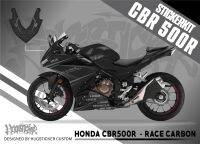 สติ๊กเกอร์ Honda CBR 500R - ลาย Race Carbon ปี 2016-2023