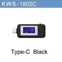 Type-c DC 4V - 30 V อุปกรณ์มิเตอร์มัลติฟังก์ชั่นสําหรับใช้ทดสอบแรงดันไฟฟ้า，Multifunction Dual USB Voltmeter Tester Monitor Current Voltage Meter