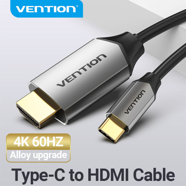 sammenbrud ~ side solid Vention Type C to HDMI Cable 4K 60Hz Thunderbolt 3 phone to tv HDMI Cable  for Samsung Galaxy S10/S9 Huawei Mate 20 P20 Pro USB C HDMI Cable | Lazada  PH