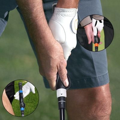 ：“{—— Ruer Golf Club Grips Portable Golf Postural Correction Grip Corrective Action Lightweight Durable Antiskid Outdoor Accessories