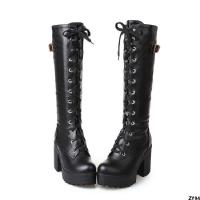 สาม มีดกลางคืน COScos ออกเดท รองเท้าใหญ่ Wuhe Boots Qinli รองเท้าบ้าสามเทพสิบกลิ่น