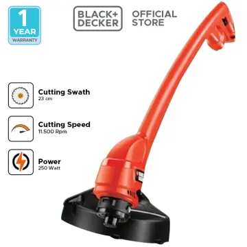 Jual mesin potong rumput string trimmer black and decker BEMW451BH