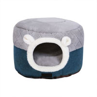 Pet Cat Litter Warm Cat Bed Comfortable All-season Universal Cat Supplies Polyester Rabbit Hair Warm and Breathable