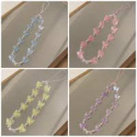 【CC】 Beads Cellphone Anti-Lost Chain Hanging Rope Jewelry Keychain