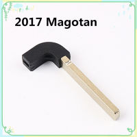 วัสดุทองเหลืองเปลี่ยนที่ว่างเปล่าแทรกใบมีดที่สำคัญสำหรับ2017 VW Magotan ฉุกเฉินสมาร์ทอะไหล่ที่สำคัญว่างเปล่า [2ชิ้น]