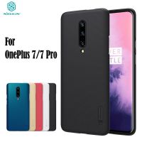 เคส OnePlus 7 Pro,ฝาปิด OnePlus7เคสโทรศัพท์ Nillkin Super Frosted กันเคสหลัง PC แบบแข็งเคสปกป้องโทรศัพท์เคสสำหรับ One Plus 7 Pro