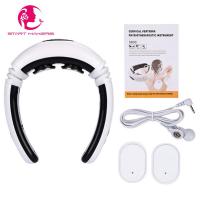 ZZOOI Electric Neck Massager &amp;Pulse Back Massage 6 Modes Far Infrared Heating Pain Relief Tool Health Care Masajeador Machine dropship