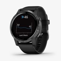 Garmin นาฬิกาข้อมือ Vivoactive 4 Slate With Black Band, GPS, Wi-Fi, SEA รุ่น 010-02174-19 ของแท้ 100% มีการรับประกัน 1 คืนสินค้าภายใน 15 วัน  Ralunar