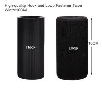 1 เมตร/คู่ 10 ซม. ความกว้างคุณภาพสูง Hook Loop Tape Non-Adhesive Hook และ Loop จักรเย็บผ้า Fastener เทปผ้าไนลอน Magic เทป DIY-BIANO