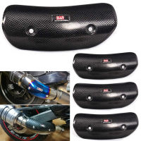 Universal Motorcycle Exhaust Protection Carbon Fiber Yoshimura AK Muffler Guard Anti-scalding Cover Heat Shield Cover