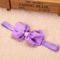 Baby Chiffon Bowknot Hair Band girls headband