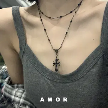 small chrome hearts necklace haul from jewelryjack! (psa: i did switch out  the chains) : r/QualityReps