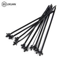 10pcs รถยนต์ Mount Tie คลิป Releasable NYLON Tie Wrap สายคลิปยึด Self-locking พลาสติก Zip Tie Universal-Yrrey