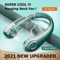 【YF】 Xiaomi Hanging Neck Fans Mini Portable Bladeless USB Rechargeable Mute Sports Fan For Outdoor Ventilador Abanicos Cooling