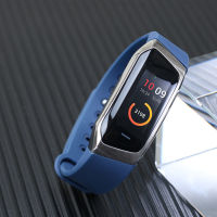 หน้าจอสัมผัสสีขนาดใหญ่ เครื่องวัดความดันโลหิต Smart Band Pedometer กีฬาฟิตเนสสร้อยข้อมือแคลอรี่สำหรับ Iosandroid