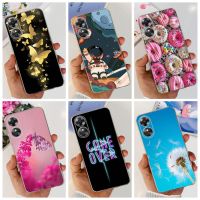 สำหรับ OPPO A17 / A17K เคสซิลิโคนนิ่มเคสพิมพ์ลาย TPU สีสันสดใสสำหรับ OPPO ที่ A17เคสใส่โทรศัพท์17 K