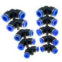 Air Pneumatic Push Fitting Union Elbow Quick Connector For Tube OD 4mm 6mm 8mm 10mm 12mm 14mm 16mm