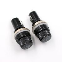 【YF】✵  10pcs 5x20mm Fuse Holders Insurance Tube Socket Holder Panel Mount