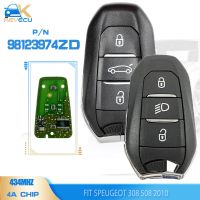 KEYECU OEM Keyless Go Smart Remote Key IM2A IM3A HITAG AES PCF7953M 4A 434MHz for Peugeot 308 3008 508 5008 2010-2019 98123974ZD