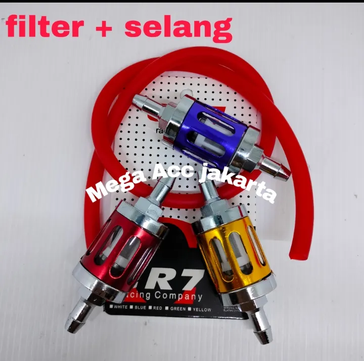 Filter Bensin Saringan Bensin Full Cnc Plus Selang Bensin Universal