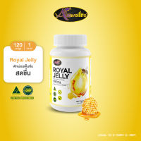 AWL Royal Jelly 1650 mg นมผึ้ง รอยัลเยลลี เสริมร่างกาย 120 แคปซูล 1 กระปุก (Auswelllife)