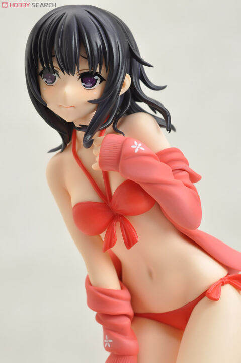 figure-ฟิกเกอร์-งานแท้-100-alphamax-จากการ์ตูนเรื่อง-haganai-boku-wa-tomodachi-ga-sukunai-ชมรมคนไร้เพื่อน-yozora-mikazuki-โยโซระ-มิคาซึกิ-swimsuit-ชุดว่ายน้ำ-1-7-ver-original-from-japan-anime-อนิเมะ-ก