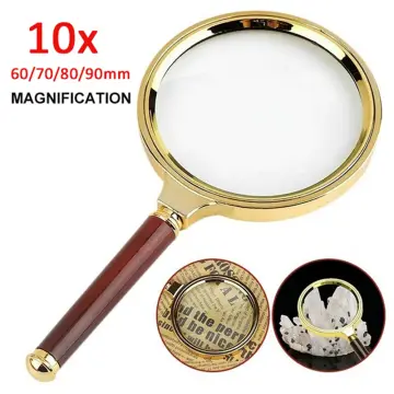 Folding Jewelry Magnifier Portable Pocket Magnifying Glass For Antique  Diamond Appreciation 10x / 20x / 30x Magnification