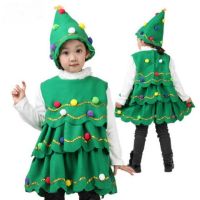 7C166 ชุดเด็ก ชุดคริสต์มาส ซานตาครอส ซานต้า แซนตี้ Dress for Children Santa Santy Suit Christmas Santa Claus Costumes Festival Cosplay Fancy Outfit