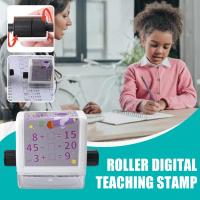 Addition And Subtraction Multiplication And Division Within 100 Digital Teaching Students Roller Practice Stamp Questions C7J8