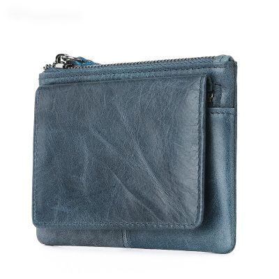 Dompet Koin ใหม่กระเป๋าเก็บบัตรหนังแท้ Dompet Koin งานทำมือสไตล์ญี่ปุ่นกระเป๋าใส่เหรียญขนาดเล็กสุดสร้างสรรค์แบบย้อนยุค