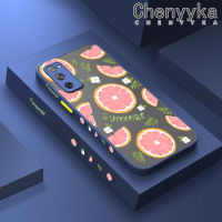 Chenyyka เคสโทรศัพท์ปลอกสำหรับ Samsung Galaxy S20 FE 4G S20 FE 5G เคสลายการ์ตูนส้มบางกันกระแทกเคสโทรศัพท์เนื้อแข็งขอบสี่เหลี่ยมเคสป้องกันเลนส์กล้องคลุมทั้งหมด