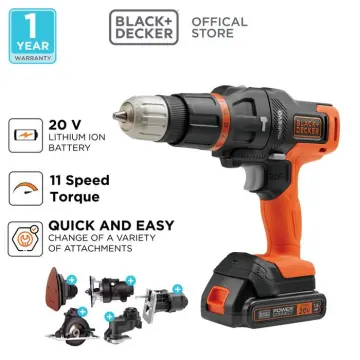 Jual Black Decker Gopak 4 In 1 Bdck123s1s-b1 Perkakas Baterai Set