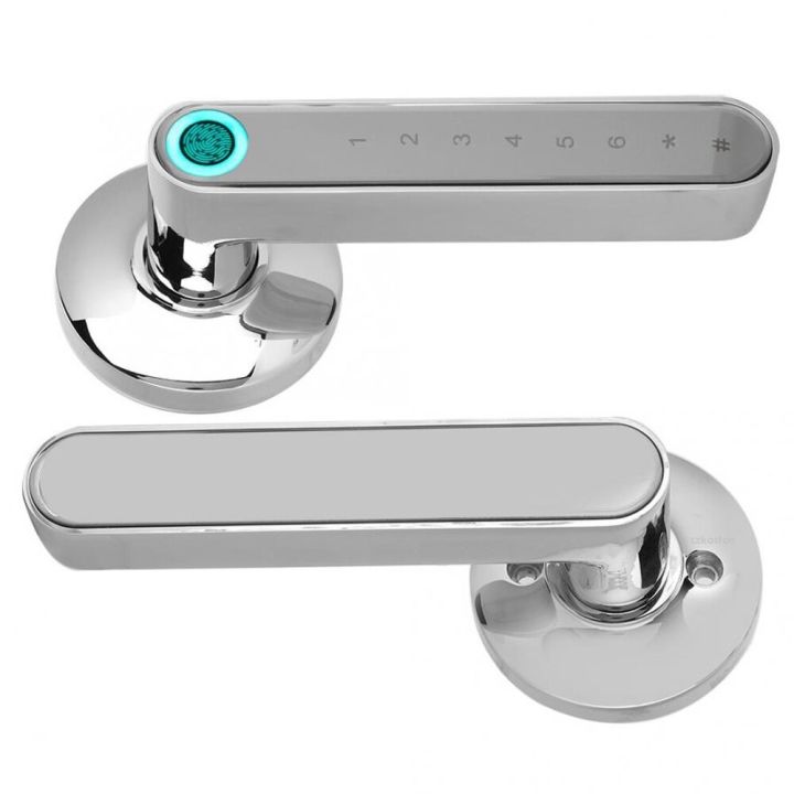 Tuya Bluetooth Electronic Door Lock Biometric Fingerprint Lock Smart