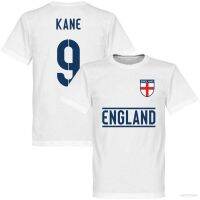 xzx 180305   Camiseta Do Mundo England T SHIRT Fãs Tee Sterling Kane Branco Manga Curta Gola Redonda Unissex Plus Size