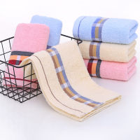 33x74cm Soft Strong Absorbent Cotton Face Towel Solid Color Hair Hand Bathroom Wash Towels Household Towel Extra 10Off For 5pcs