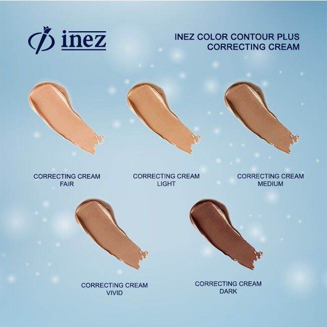 INEZ Color Contour Plus Correcting Cream 20 gr Lazada Indonesia