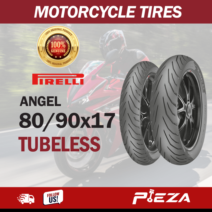 PIRELLI ANGEL 80/90x17 F/R MOTORCYCLE TIRES Lazada PH