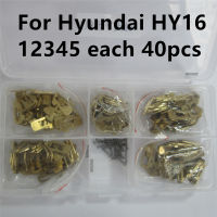 OCMN 200Pcs HY16รถล็อคชุดซ่อมอุปกรณ์เสริมวัสดุทองเหลืองรถล็อค Reed สำหรับ Hyundai Elantra สำหรับ Kia K2 K3 Forte Cnsm