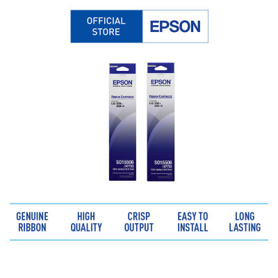 Epson S015506 Fabric Ribbon Cartridge ตลับผ้าหมึกดอท