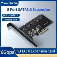ACASIS PCIe Expansion SATA Card to 5 Ports,6 Gbps SATA 3.0 PCIe Card thumbnail