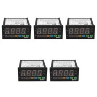 5X Digital Sensor Meter Multi-Functional Intelligent LED Display 0-75Mv/4-20Ma/0-10V 2 Relay Alarm Output Da8-