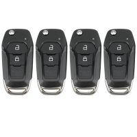 4X Car Smart Remote Key 2 Button 433Mhz Fit for Ranger 2015 2016 2017 2018 Id49 Pcf7945P Eb3T-15K601-