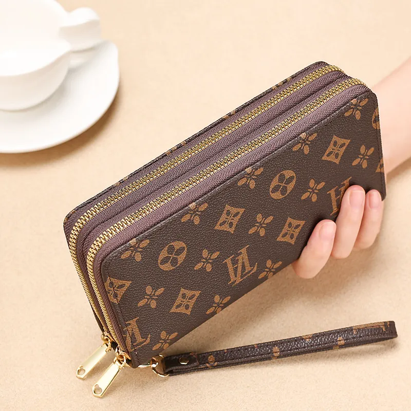 Women's Long Style Double-Layer Zipper Wallet