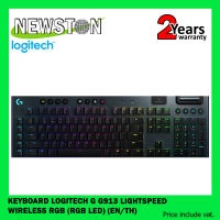 KEYBOARD (คีย์บอร์ดไร้สาย) LOGITECH G G913 LIGHTSPEED WIRELESS RGB (RGB LED) (EN/TH) เลือกสวิทส์